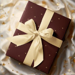 Papier Cadeau Papier d'enveloppement de monogramme personnalisé<br><div class="desc">Personnalisé, personnalisé, élégant, jaune doré initiales monogramme sur chocolat brun foncé, qualité supérieure, emballage cadeau papier. Tapez simplement dans les initiales / monogramme de la personne pour laquelle ce papier cadeau est destiné, pour faire ce papier d'emballage unique, et votre cadeau vraiment spécial. Parfait pour l'anniversaire, l'anniversaire, la remise des...</div>