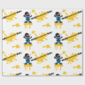 Papier Cadeau Papier d'enveloppement de moutarde blanc pour tout (Plat)