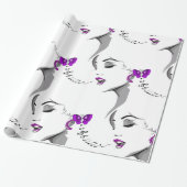 Papier Cadeau Papier d'enveloppement de musique (Déroulé)