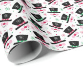 Papier Cadeau Papier d'enveloppement de Noël (Coin rond)