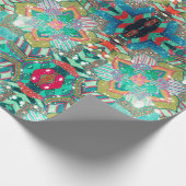 Papier Cadeau Papier d'enveloppement de Noël (Coin)