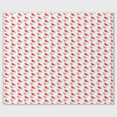 Papier Cadeau Papier d'enveloppement de Noël (Plat)