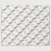 Papier Cadeau Papier d'enveloppement de Noël (Plat)