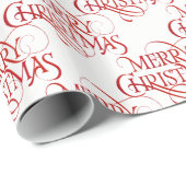 Papier Cadeau Papier d'enveloppement de Noël (Coin rond)