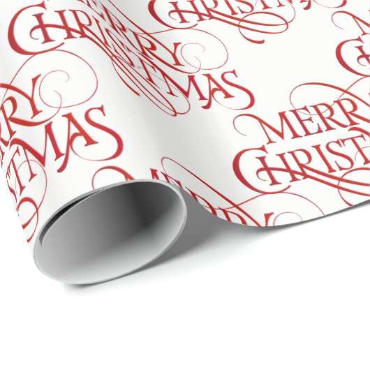 Papier Cadeau Papier d'enveloppement de Noël (Coin rond)