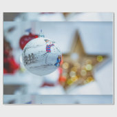 Papier Cadeau Papier d'enveloppement de Noël (Plat)