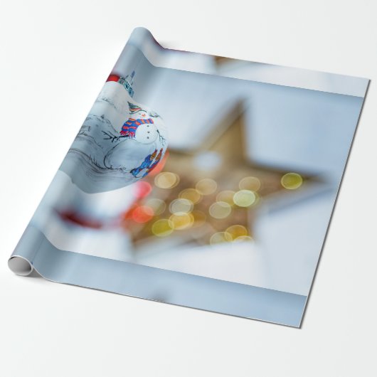 Papier Cadeau Papier d'enveloppement de Noël (Déroulé)