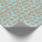 Papier Cadeau Papier d'enveloppement de Noël (Coin)