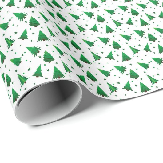 Papier Cadeau Papier d'enveloppement de Noël (Coin rond)