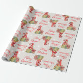 Papier Cadeau Papier d'enveloppement de Noël (Déroulé)