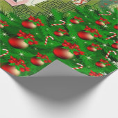 Papier Cadeau Papier d'enveloppement de Noël (Coin)