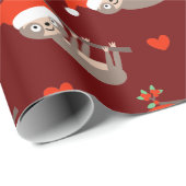 Papier Cadeau Papier d'enveloppement de Noël (Coin rond)