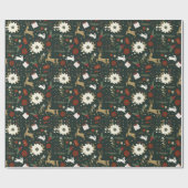 Papier Cadeau Papier d'enveloppement de Noël (Plat)