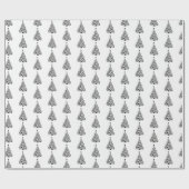 Papier Cadeau Papier d'enveloppement de Noël (Plat)