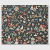 Papier Cadeau Papier d'enveloppement de Noël 30 pouces x 15 pied (Plat)