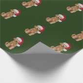 Papier Cadeau Papier d'enveloppement de Noël avec gribouillis do (Coin)