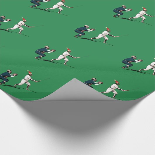 Papier Cadeau Papier d'enveloppement de Noël de baseball (Coin)