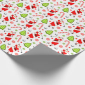 Papier Cadeau Papier d'enveloppement de Noël de golf (Coin)