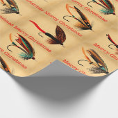 Papier Cadeau Papier d'enveloppement de Noël de la pêche à la mo (Coin)