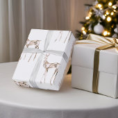 Papier Cadeau Papier d'enveloppement de Noël en cristal de pierr