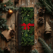 Papier Cadeau Papier d'enveloppement de Noël en vert forestier