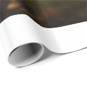 Papier Cadeau Papier d'enveloppement de Noël étincelant (Coin rond)