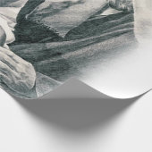 Papier Cadeau Papier d'enveloppement de Noël Jésus (Coin)