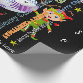 Papier Cadeau Papier d'enveloppement de Noël Jesus Père Noël 202 (Coin)