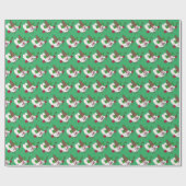 Papier Cadeau Papier d'enveloppement de Noël M. Bingle (Plat)