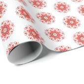 Papier Cadeau Papier d'enveloppement de Noël - Papier d'envelopp (Coin rond)