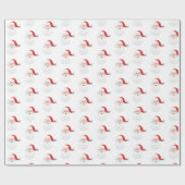 Papier Cadeau Papier d'enveloppement de Noël-Père Noël (Plat)