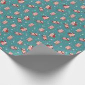 Papier Cadeau Papier d'enveloppement de Noël Piggy (Coin)