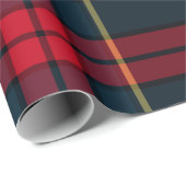 Papier Cadeau Papier d'enveloppement de Noël plaqué (Coin rond)