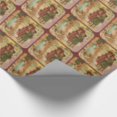 Papier Cadeau Papier d'enveloppement de Noël pour enfants victor (Coin)