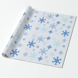 Papier Cadeau Papier d'enveloppement de Noël pour les flocons de
