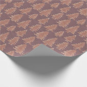 Papier Cadeau Papier d'enveloppement de Noël rose (Coin)