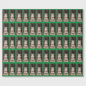 Papier Cadeau Papier d'enveloppement de Noël Snowman (Plat)