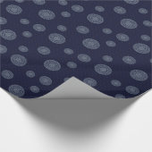 Papier Cadeau Papier d'enveloppement de nuit céleste (Coin)