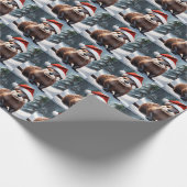 Papier Cadeau Papier d'enveloppement de Otter de Noël (Coin)