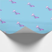 Papier Cadeau Papier d'enveloppement de papillon holographique B (Coin)