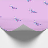 Papier Cadeau Papier d'enveloppement de papillon holographique v (Coin)