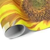 Papier Cadeau Papier d'enveloppement de papillon Tulipe de tourn (Coin rond)