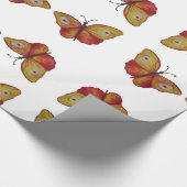 Papier Cadeau Papier d'enveloppement de papillons, 30 po x 6 pi (Coin)