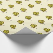 Papier Cadeau Papier d'enveloppement de papillons volants (Coin)