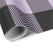 Papier Cadeau Papier d'enveloppement de Pâques de Buffle violet (Coin rond)