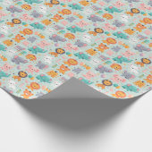 Papier Cadeau Papier d'enveloppement de parade animale (Coin)