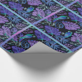 Papier Cadeau Papier d'enveloppement de paradis de perroquets tr (Coin)