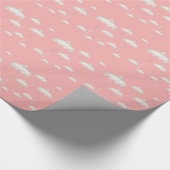 Papier Cadeau Papier d'enveloppement de parasol rose vintage (Coin)