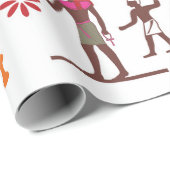 Papier Cadeau Papier d'enveloppement de passover (Coin rond)