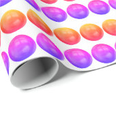 Papier Cadeau Papier d'enveloppement de perles pastel (Coin rond)